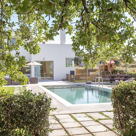 Lux Villa Mia With Heated Pool, 2Km To Beach & Childrens Area! Mikro Metochi Exteriör bild