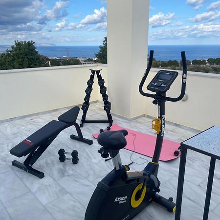 Lux Villa Mia With Heated Pool, 2Km To Beach & Childrens Area! Mikro Metochi Exteriör bild