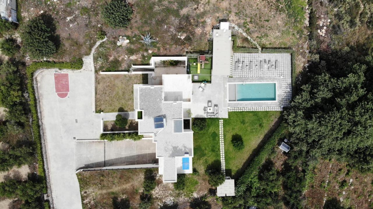 Lux Villa Mia With Heated Pool, 2Km To Beach & Childrens Area! Mikro Metochi Exteriör bild