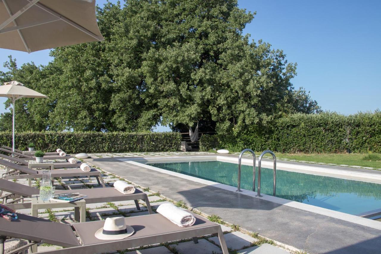 Lux Villa Mia With Heated Pool, 2Km To Beach & Childrens Area! Mikro Metochi Exteriör bild