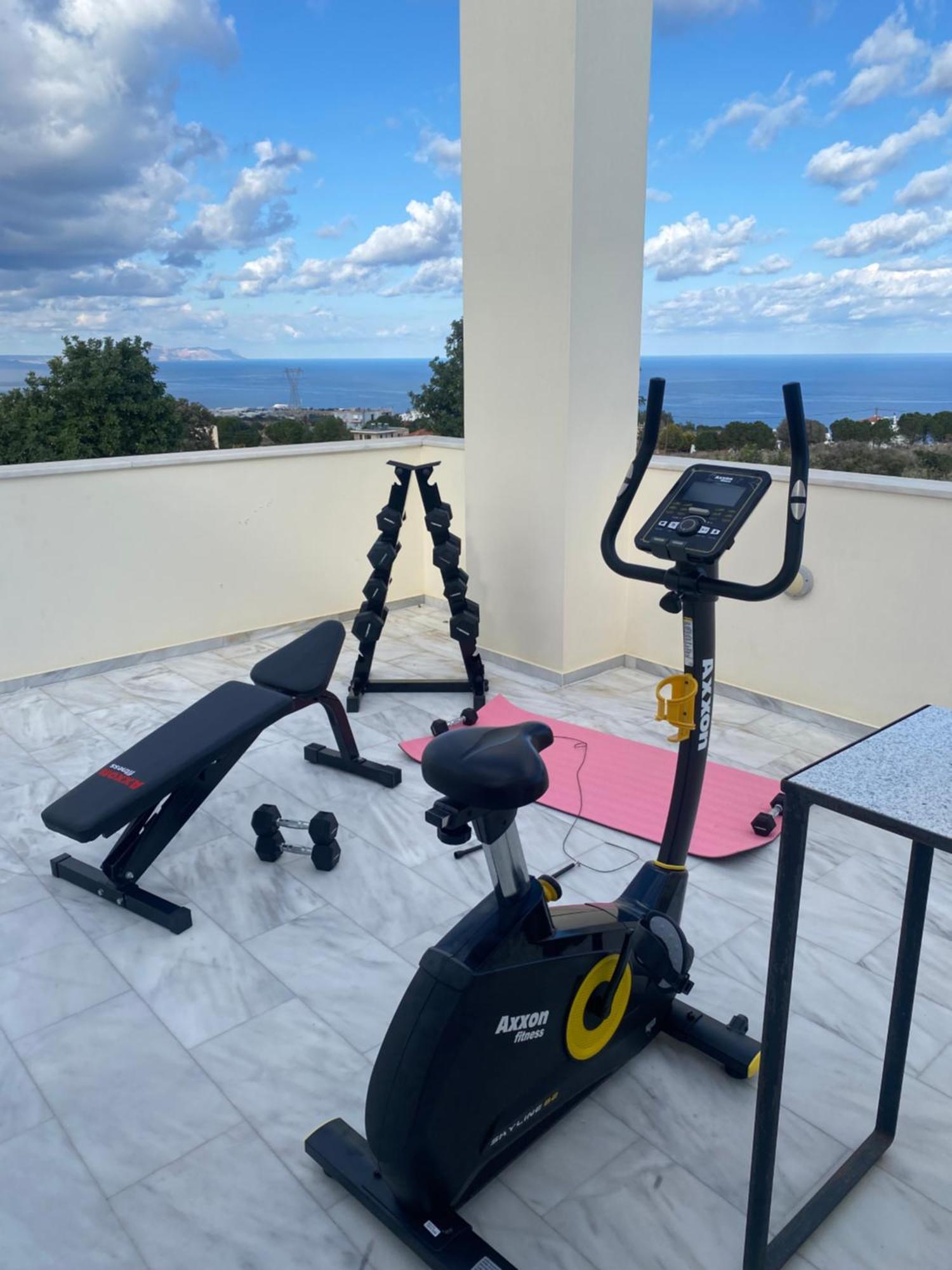 Lux Villa Mia With Heated Pool, 2Km To Beach & Childrens Area! Mikro Metochi Exteriör bild